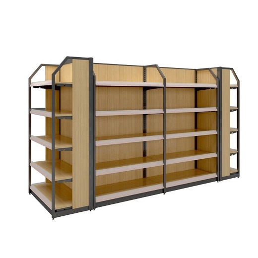 supermarket gondola shelving