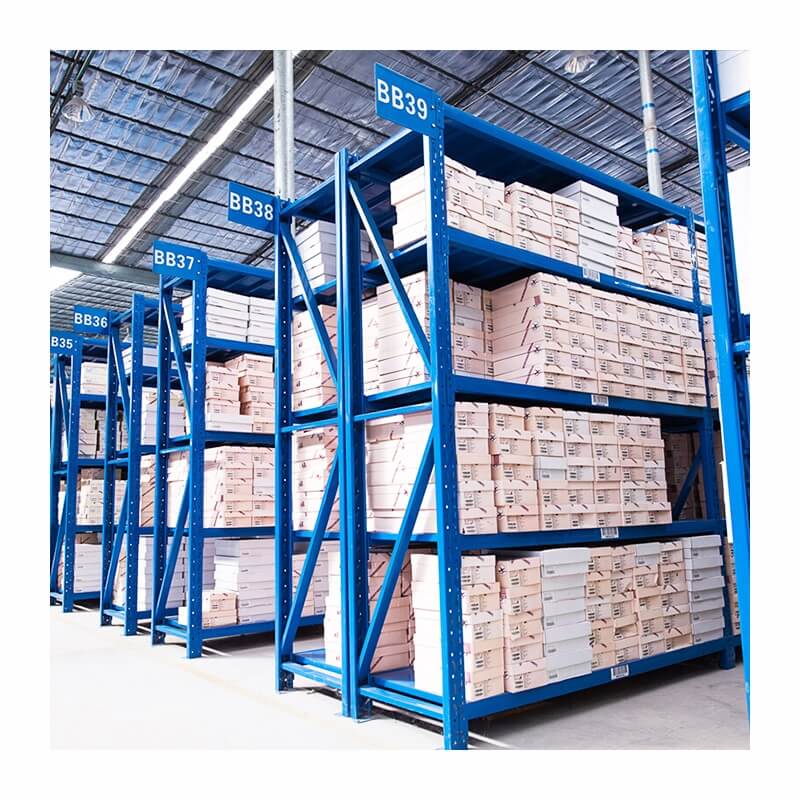 the appilication of warehouse storage shelves