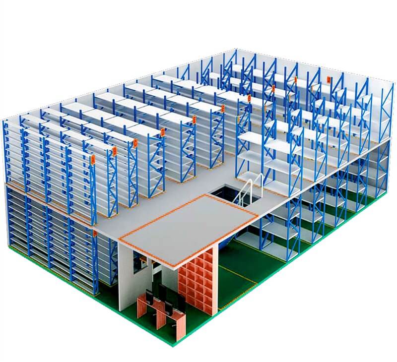 Come migliorare la sicurezza del sistema di scaffalature dei soppalchi
