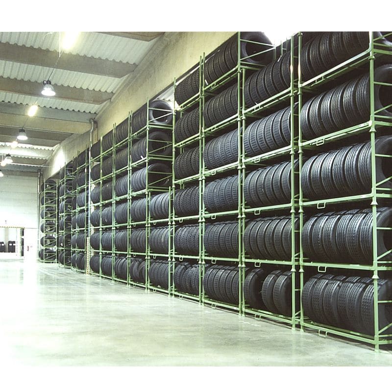 Che tipo di rack è adatto per la fabbrica di pneumatici?